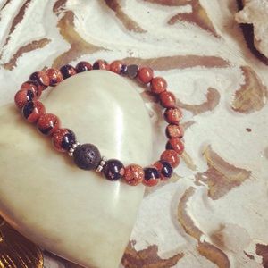 His and her love. Sandstone and lava stone